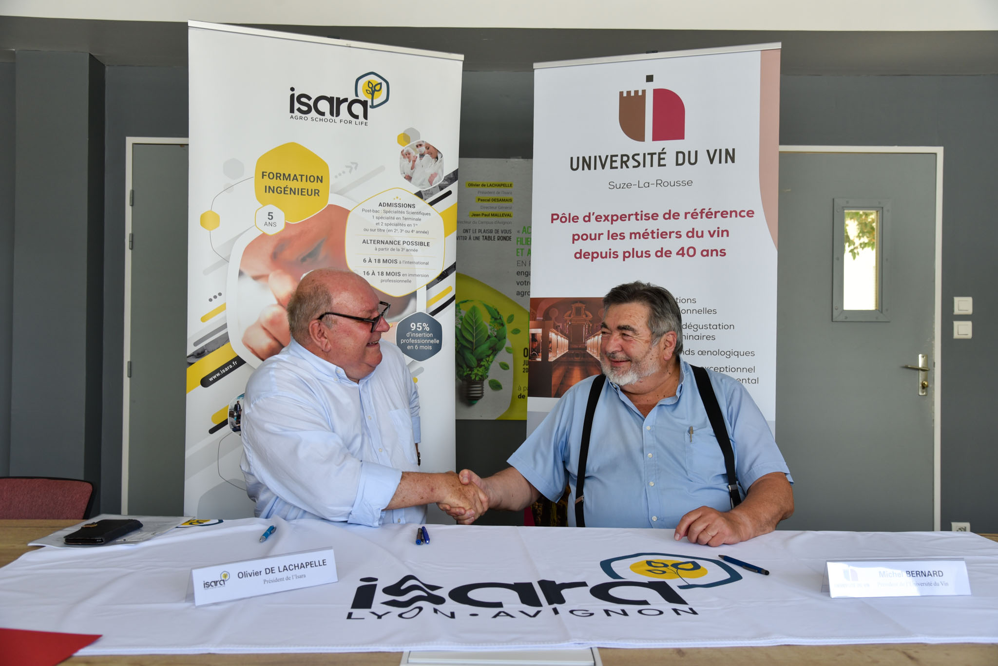 L’Université du Vin et l’ISARA développent un nouveau partenariat